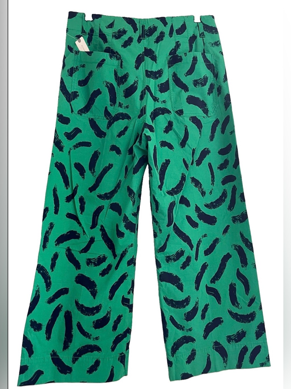 Maeve Anthropologie The Colette Pants Magic Fabric Ed Women 32 Crop Wide Leg 14 - Picture 11 of 15